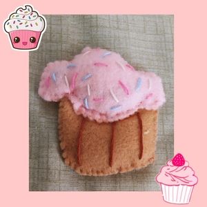 Pink Cupcake Cat Toy